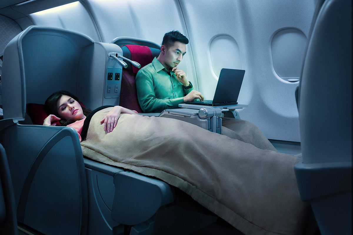 ガルーダ・インドネシア航空 Business Class